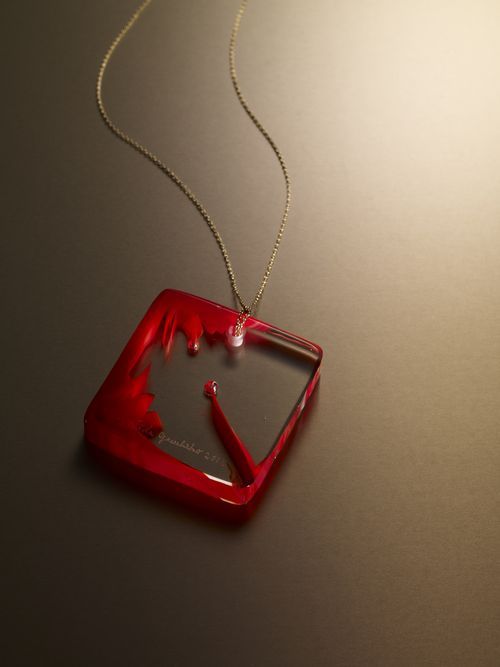 ヴェネツィアン・ガラスのジュエリー「ラ・ヴィ・エン・ローズ」