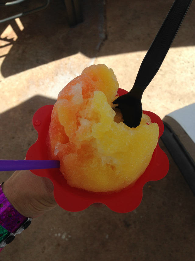 常夏のアウラニ、毎日でも食べたいシェイブアイス