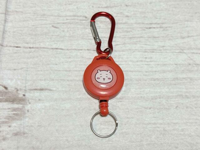 カラビナ+リール付きの実用派アイテム