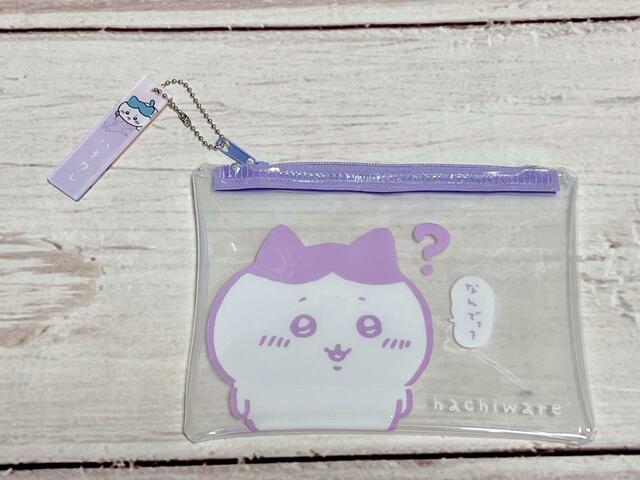 【ちいかわ100円雑貨】ビニールポーチミニにつけてみました♪とってもキュート!