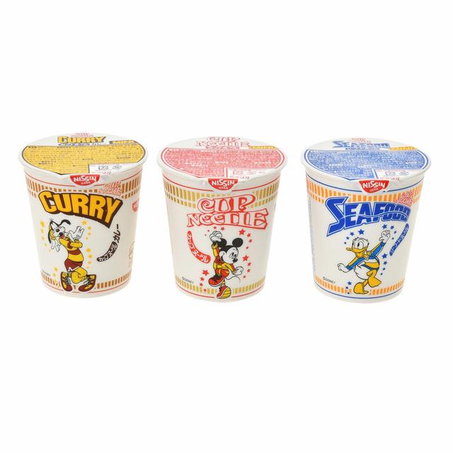 【カップヌードル】ミッキー、ドナルド、グーフィー カップヌードル ミニ 缶ケース入り Cup Noodle 1,512円
