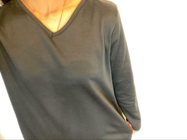 【cocaロングワンピ―ス】体のラインを拾わないシルエットが魅力！