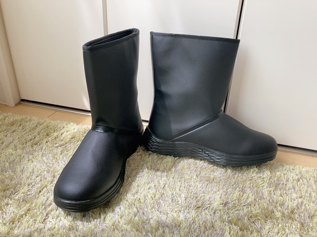 【ワークマン 防水フィールドブーツ】晴れの日も履けるデザインが嬉しい