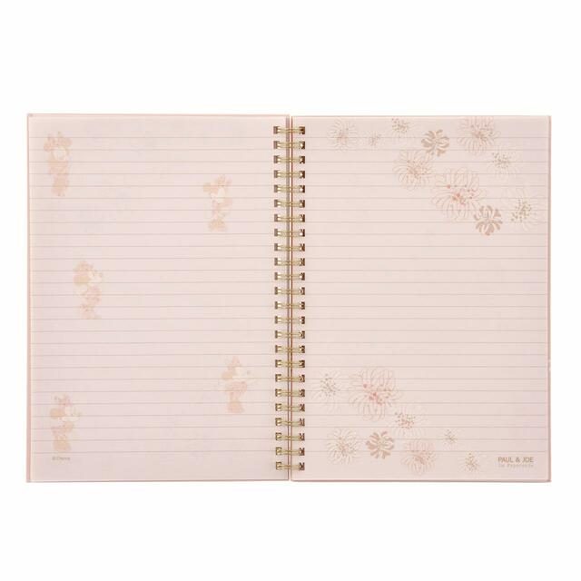 【PAUL ＆ JOE La Papeterie】ミニー リングノート A5 クリザンテーム 1,760円