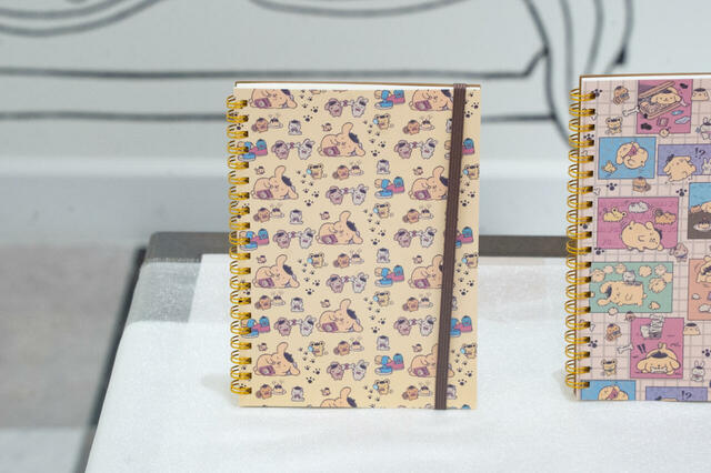 POMPOMPURIN 30th Anniversary リングノート 990円