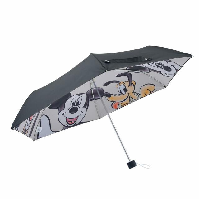 ミッキー&フレンズ 折りたたみ傘 晴雨兼用 ポーチ入り Hi! SHINY DAY 3,500円