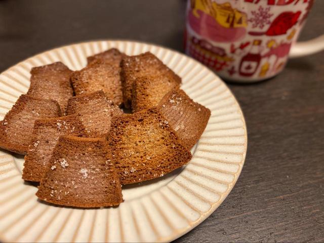 【無印良品 不揃いバウム】サクサクおいしいバウムラスク