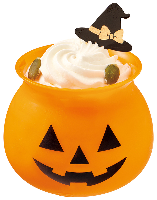 おばけかぼちゃの焼きプリン390円(税込)10月29日(土)発売