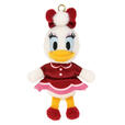 ぬいぐるみチャーム 1,200円｜東京ディズニーリゾート「ディズニー・クリスマス」スペシャルグッズ｜「Dazzling Christmas in New York！」のグッズ｜販売店舗：東京ディズニーシー「ガッレリーア・ディズニー」｜発売日：2024年11月8日（金）