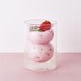 「バブル ダブルウォールグラス」ピンク：1,400円（税込）