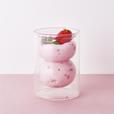 「バブル ダブルウォールグラス」ピンク：1,400円（税込）