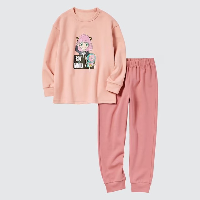 KIDS エアリズムウルトラストレッチセット｜2,290円｜ユニクロUT「SPY×FAMILY ラウンジセット」コレクション