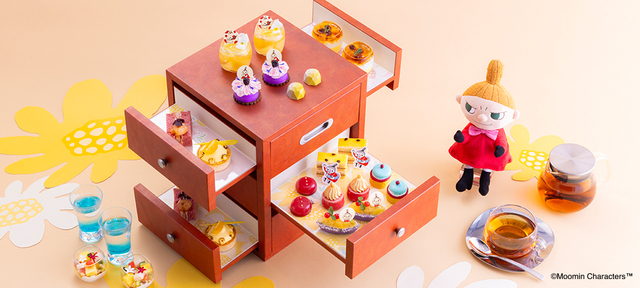 「リトルミイのサマーアフタヌーンティー（2名分）」＜期間：2026年6月4日～8月30日＞【“ヒルトン大阪×ムーミン”のコラボスイーツがカムバック！「リトルミイのサマーアフタヌーンティー」も同時開催！】
