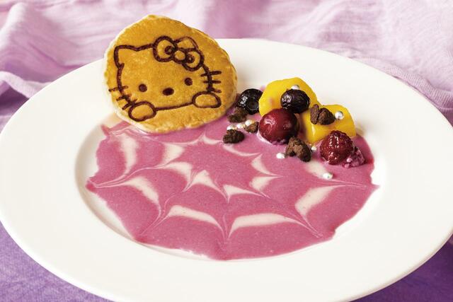 「メニュー例」＜2023年9月1日（金）～2023年10月31日（火）＞【ハローキティ・マイメロディ・クロミのサマーブッフェパーティ】