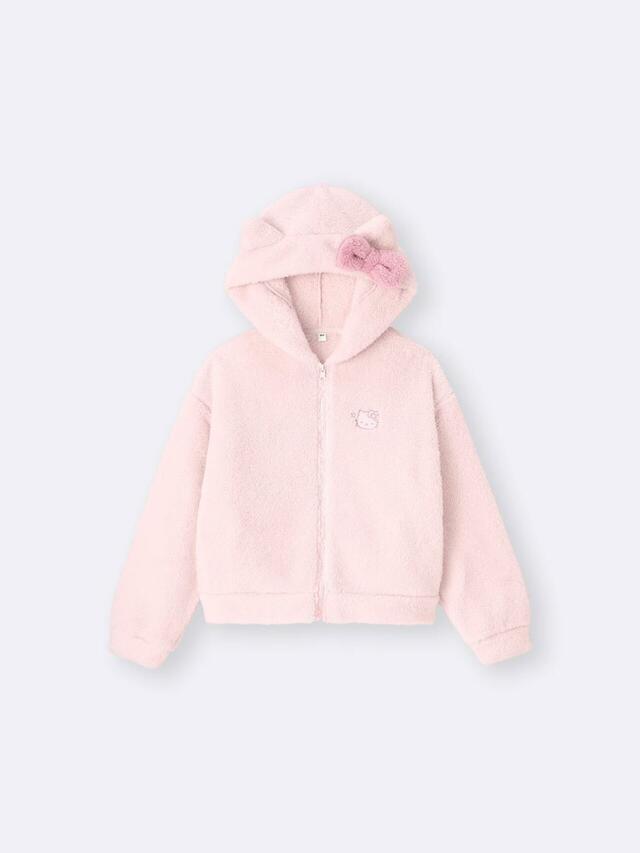 GU サンリオキャラクターズ マシュマロフィールフルジップパーカ ¥2,990