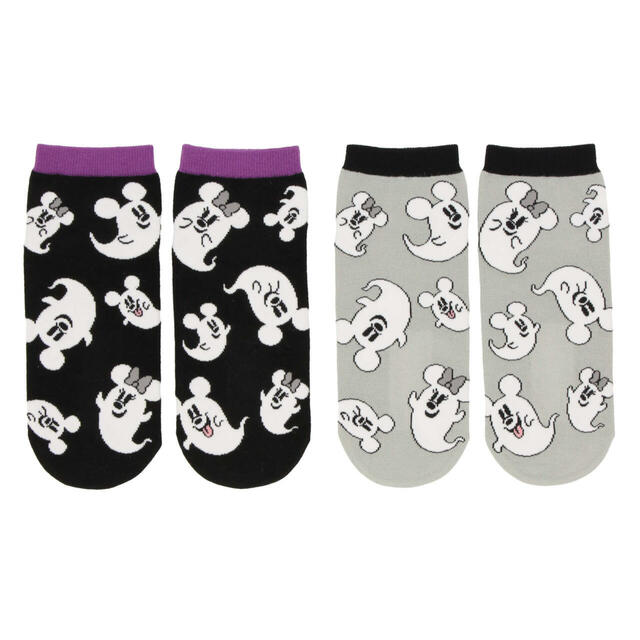 靴下セット 1,600円｜東京ディズニーリゾート「ディズニー・ハロウィーン」スペシャルグッズ｜販売店舗：東京ディズニーランド「ディズニー＆カンパニー」、東京ディズニーシー「スリーピーホエール・ショップ」｜発売日：2024年9月19日（木）