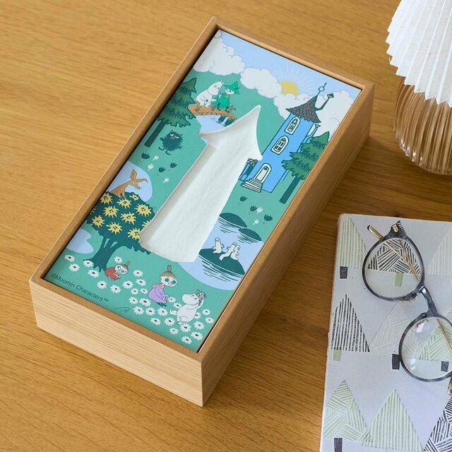 シルエット切り抜きティッシュケース「ムーミン」