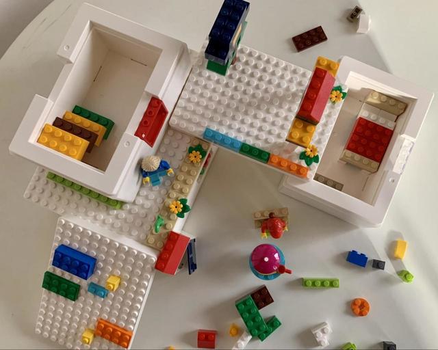 【IKEA BYGGLEK ビッグレク レゴ®ボックスとピースセット】遊びながら飾れる！