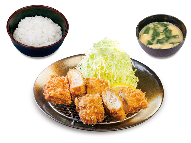 「ミルフィーユかつ定食」