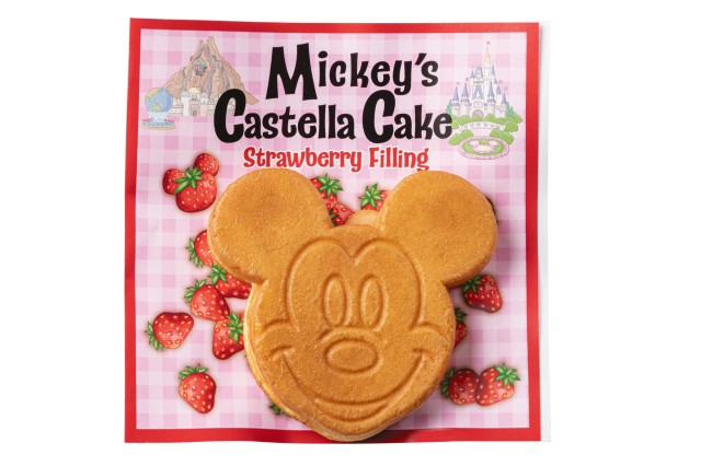 ミッキーカステラケーキ(ストロベリー)