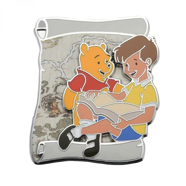 プーさん&クリストファー・ロビン ピンバッジ Classic Pooh 1,540円