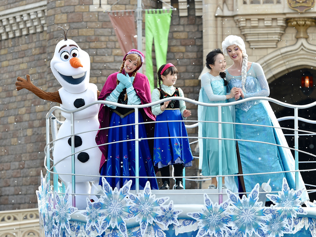 アナとエルサのウィンターグリーティング