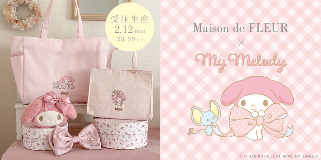 【Maison de FLEUR　×　My Melody】