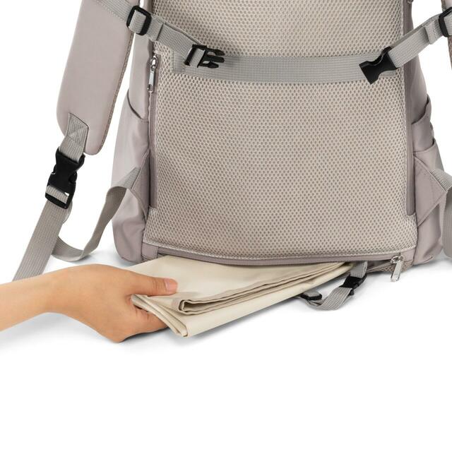 ワークマン　高撥水マルチシートインマザーズリュック　防水シートは底部分に入っています