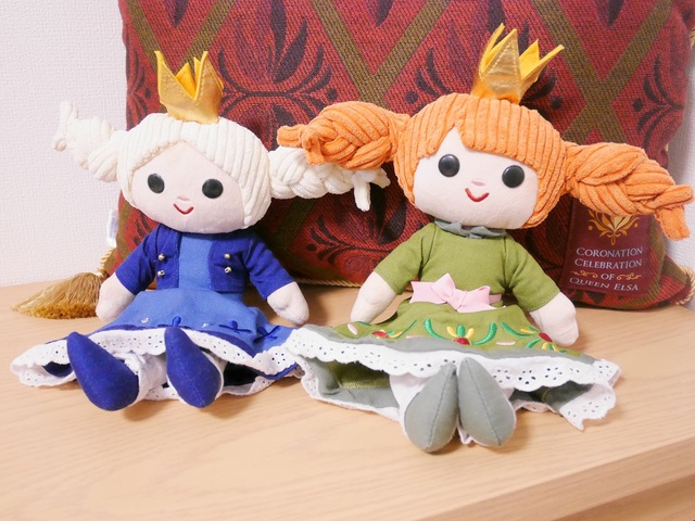 ぬいぐるみセット 5,200円|「アナとエルサのフローズンジャーニー」をテーマにしたグッズ|東京ディズニーシー新テーマポート「ファンタジースプリングス」