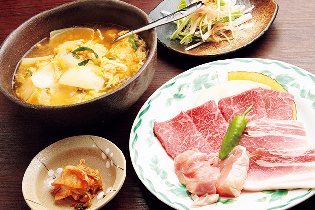 豚海　「焼肉ランチ」1050円