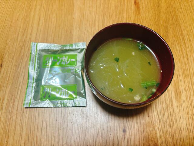 【コストコ ひかり味噌 春雨スープ】スパイスが効いてピリッと辛めのグリーンカレー