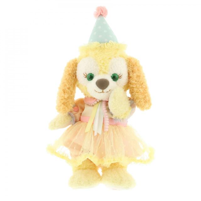 ぬいぐるみコスチューム 5,600円｜セット内容：パーティーハット、ワンピース ※ぬいぐるみは含まれません｜「ダッフィー＆フレンズのフロム・オール・オブ・アス」グッズ｜東京ディズニーリゾート40周年“ドリームゴーラウンド”｜発売日：2023年4月10日（月）｜販売店舗：東京ディズニーシー「マクダックス・デパートメントストア」