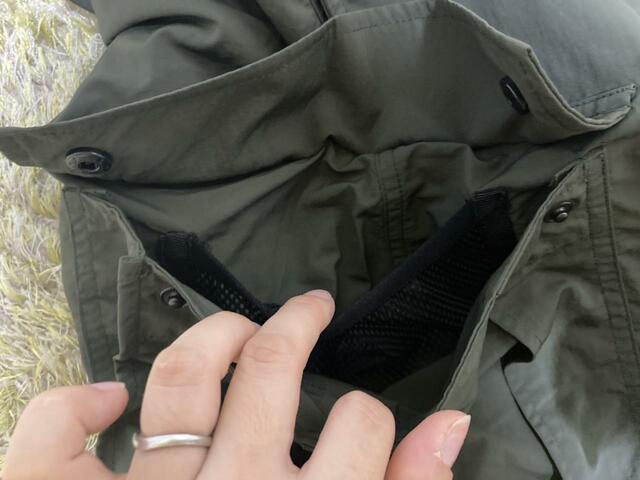 【ワークマン M47タイプユーティリティカーゴパンツ】ポケットはマチがあるので多くのものが入ります