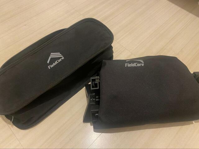 【ワークマン　燃え広がりにくいローチェア】組み立てが簡単だったように、収納も簡単