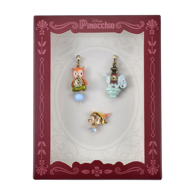 ピノキオ ピアス・イヤーカフ セット Pinocchio Story Collection 3,300円