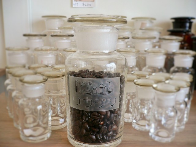 清澄白河『リカシツ』／ロゴ入り広口瓶