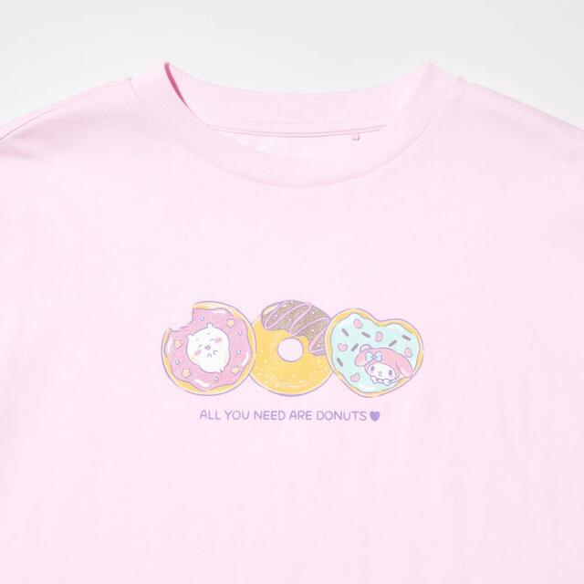 グラフィックTシャツ ¥990｜ちいかわ × サンリオキャラクターズ：スイーツコレクション｜ユニクロ UT