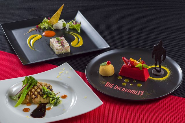 “ピクサー・プレイタイム”ランチコース 4,940円|東京ディズニーシー・ホテルミラコスタ「ベッラヴィスタ・ラウンジ」