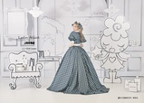 「Lulu felice×ご近所物語」新作ウェディングドレス　LU-1008_Green