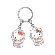【HELLO KITTY’S SWEETS MARKET -Chocolate lovers-】2連アクリルキーホルダー（ハローキティ）990円