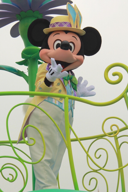 TDLイースター】ミッキーしか見ていない「ヒッピティ・ホッピティ