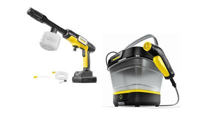 ケルヒャーのコードレス高圧洗浄機で、軽やかに操りパワフルに洗う