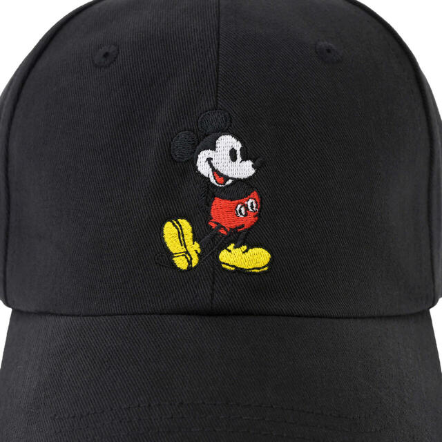 ミッキー 帽子・キャップ スタンディングポーズ 刺しゅう ブラック MAGICAL LABEL 3,500円