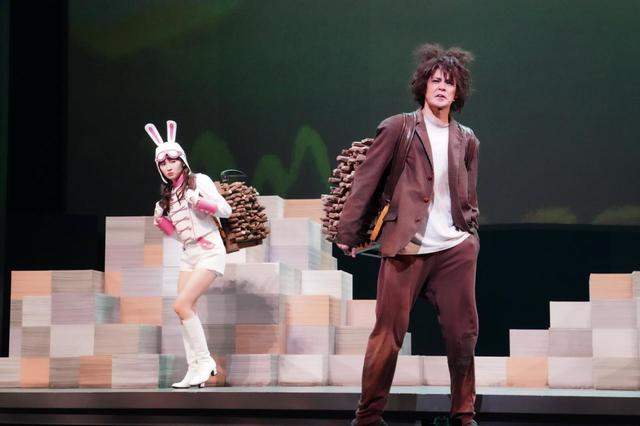 『カチカチ山』舞台写真【撮影：田中亜紀】