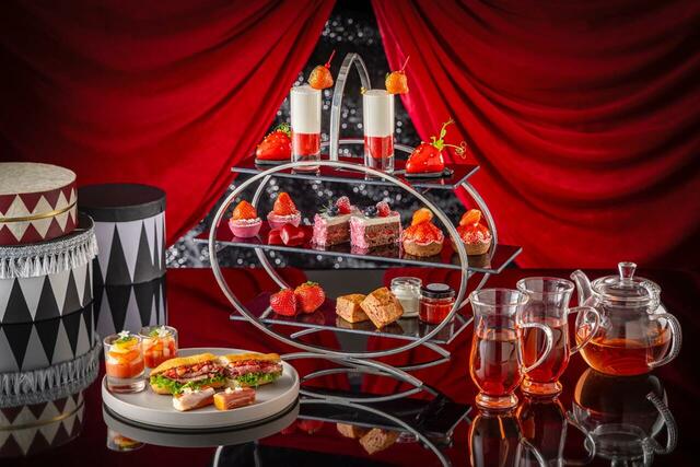 「ストロベリーアフタヌーンティー」＜期間：2026年2026年1月6日～3月11日＞【【ヒルトン名古屋】ホテルメイドのストロベリースイーツが並ぶ♪甘美な“ストロベリースイーツビュッフェ”開催！】