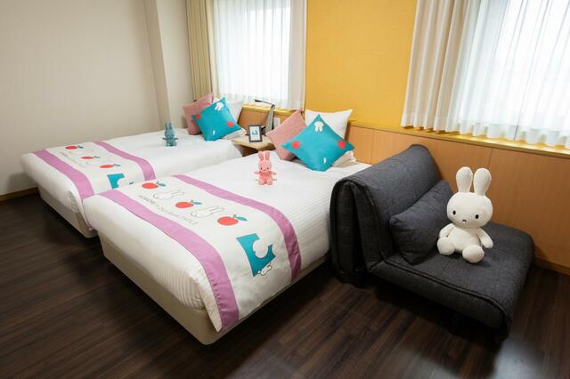 アートホテル青森のコラボルーム（※画像はイメージです）【AOMORI×Dick Bruna TABLE】