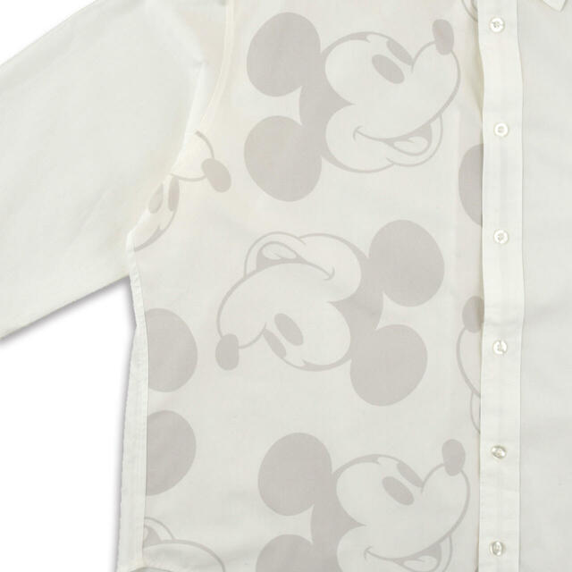 ミッキー 長袖シャツ 刺しゅう スタンディングポーズ ホワイト MAGICAL LABEL 7,700円