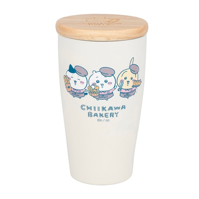 【ちいかわベーカリー】木蓋付き保冷・保温タンブラー (パン屋さん) 3,520円