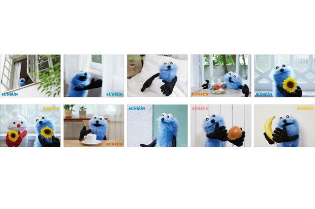 「​​​森永 パペットスンスン ウェファーチョコ オリジナルカード」＜価格：220円（税込）＞【セブン-イレブンが「パペットスンスン」とコラボ！「ふわあっ♪」をキーワードにしたパン＆スイーツなど7商品が登場！】