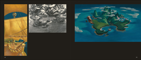 「ディズニーアニメーション背景美術集」より